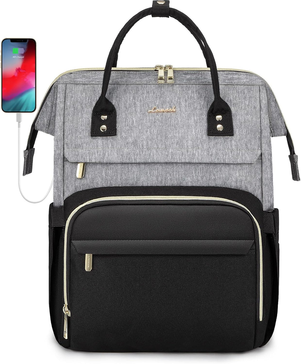Backpack Backpacks Backpack 17-Inch LOVEVOOK Laptop for Women Fashion Business Computer Travel Bags Purse Doctor Nurse