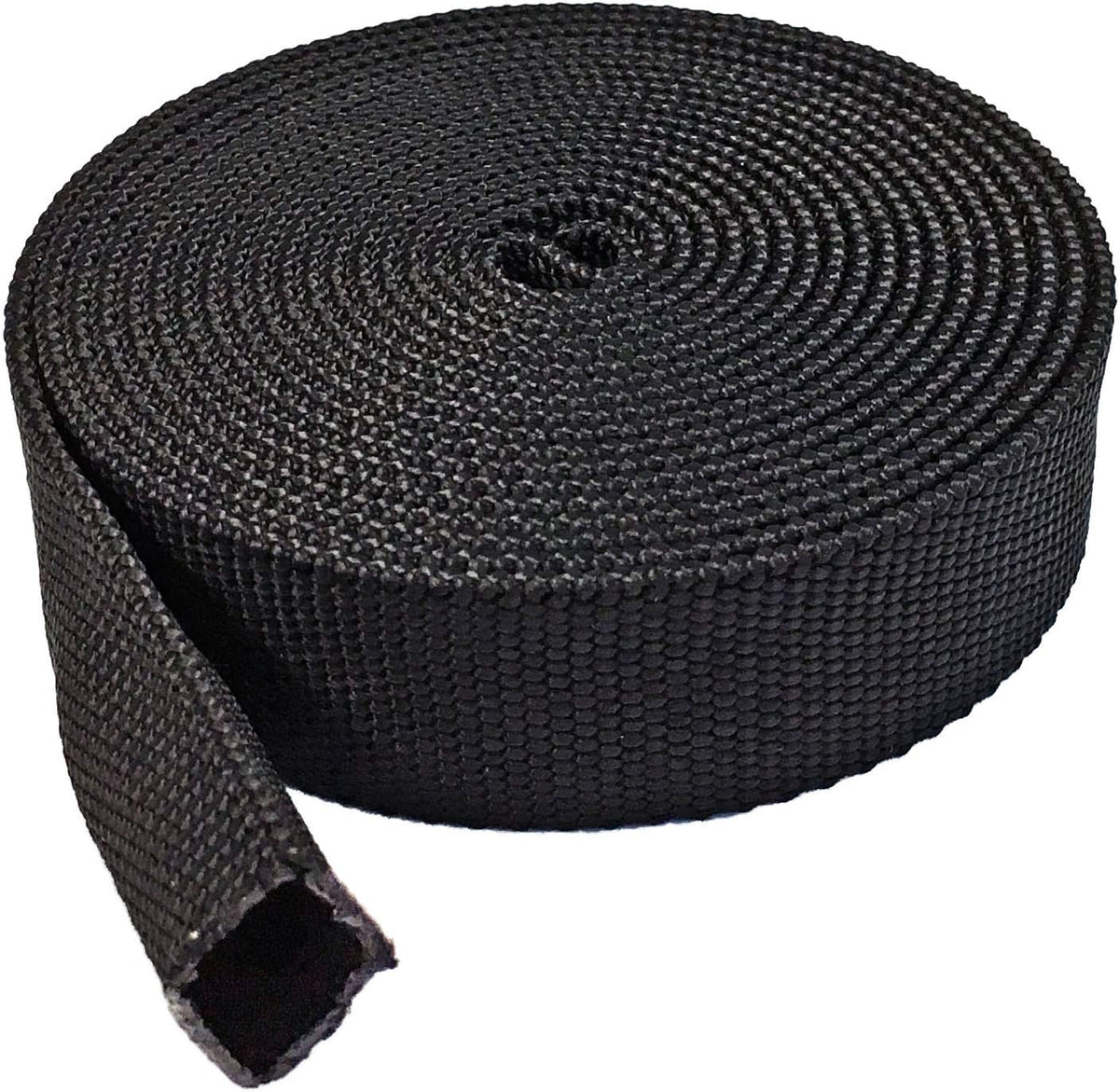 Electriduct 10 Feet Nylon Protective Hose Sleeve - 1" - Black