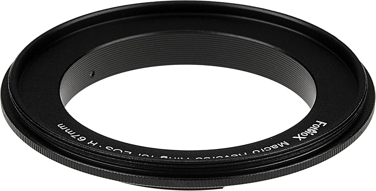 Macro Reverse Ring 67mm Adapter for Canon RF - Camera Mount to 67mm Filter Thread for Canon RF Mount