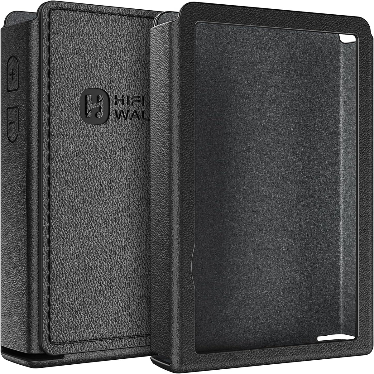 HIFI WALKER H2 Protective PU Leather Case for Portable HiFi Music Player, Shockproof & Durable, Black