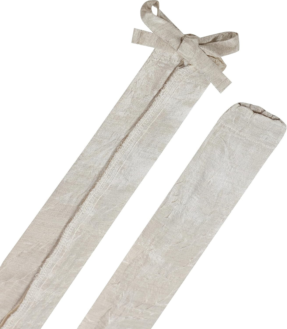 Aspen Creative 15013-21A, 6' Wheat Faux Silk Fabric Cord & Chain Cover, Easy to Install for Lighting Fixture, Cable