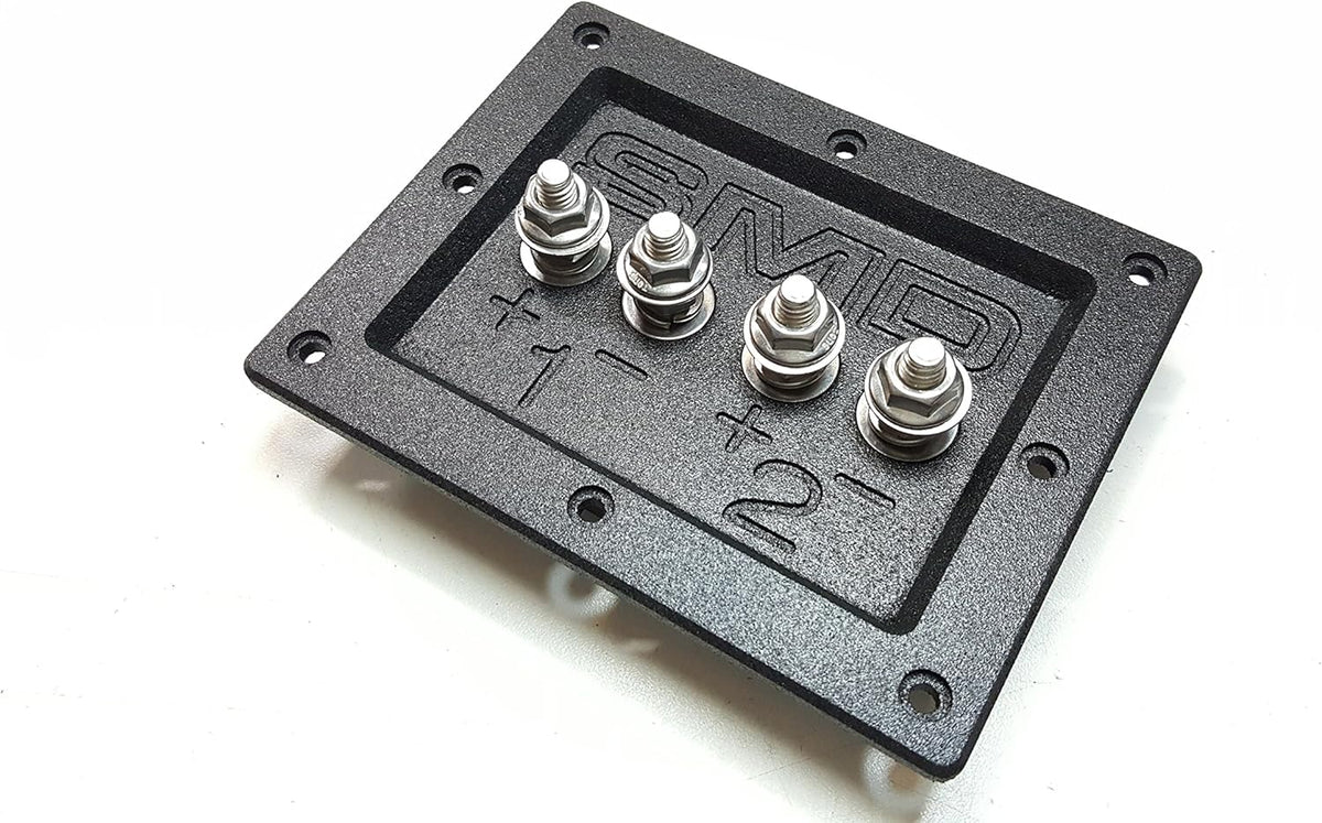 SMD 2 Channel Speaker Terminal, Stainless Steel
