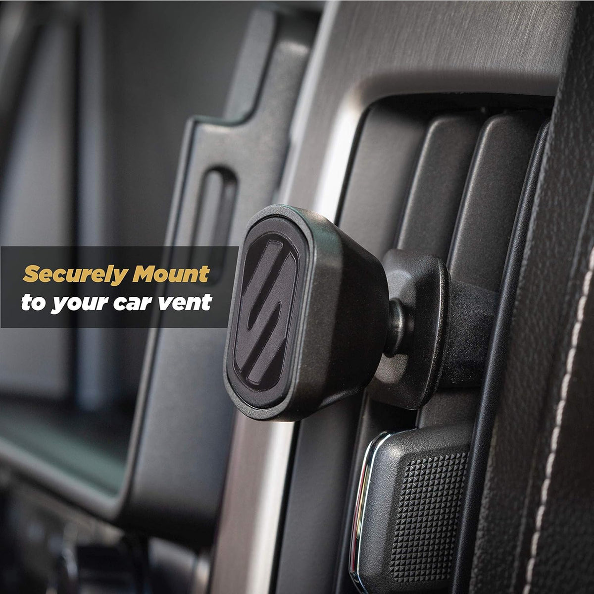 Scosche MMV-XCES0 MagicMount Select Magnetic Car Phone Holder - Strong Magnet Car Mount for iPhone and Android,