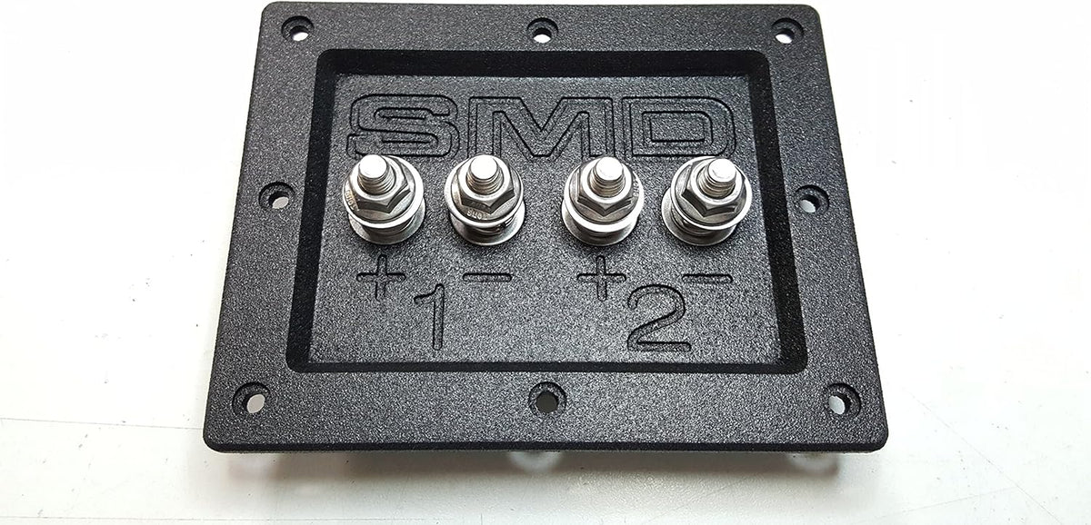 SMD 2 Channel Speaker Terminal, Stainless Steel
