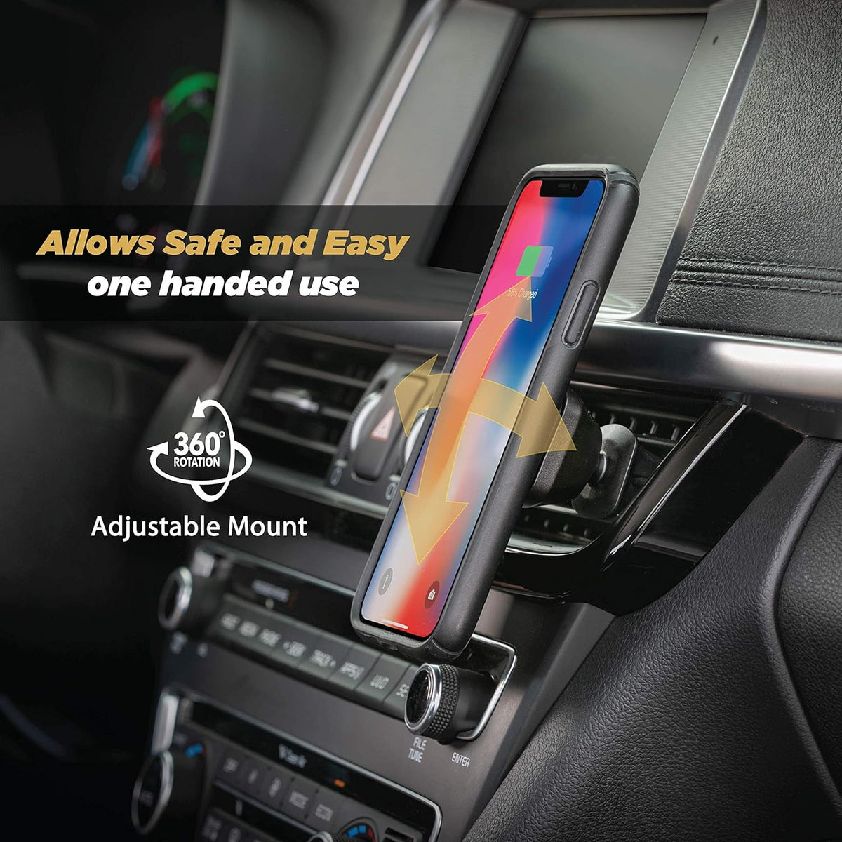Scosche MMV-XCES0 MagicMount Select Magnetic Car Phone Holder - Strong Magnet Car Mount for iPhone and Android,