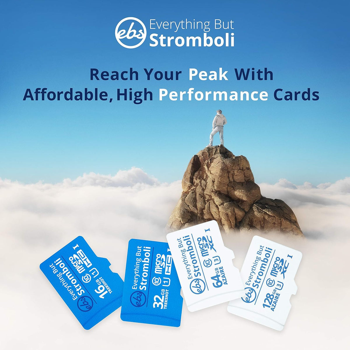 Everything But Stromboli Azaire 64GB MicroSD Card for Motorola Phones, Speed Class 10 U3 UHS-1