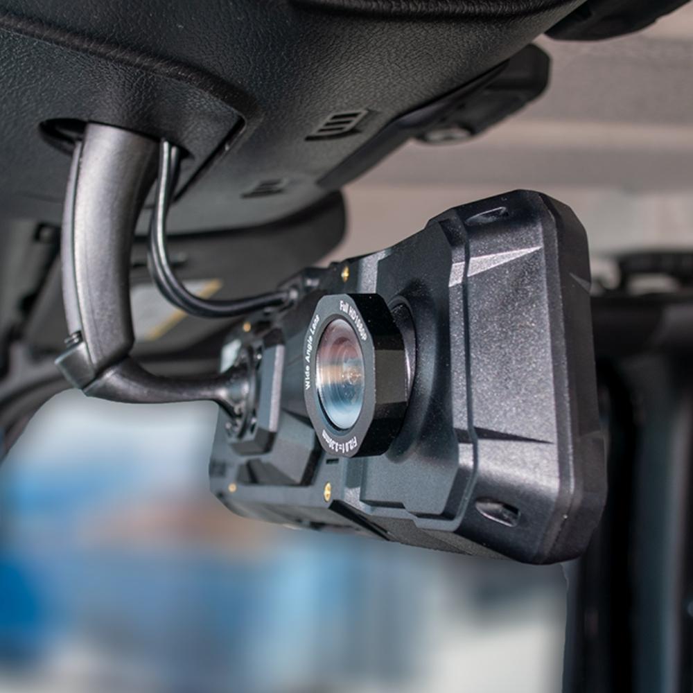 The Legend 2ch Waterproof Rear View Mirror Dash Cam with 4K Front and 2.5K Rear Cameras