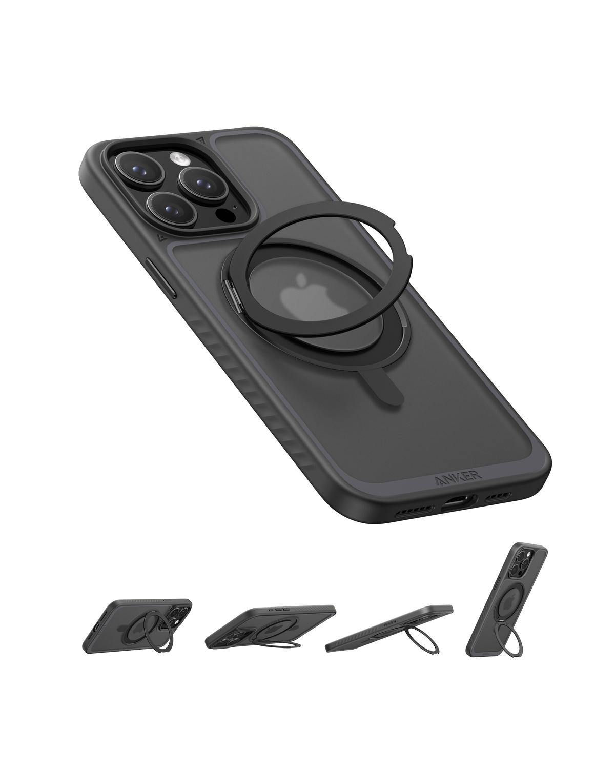 Anker MagGo Magnetic Case with Stand (360° Ring Stand)