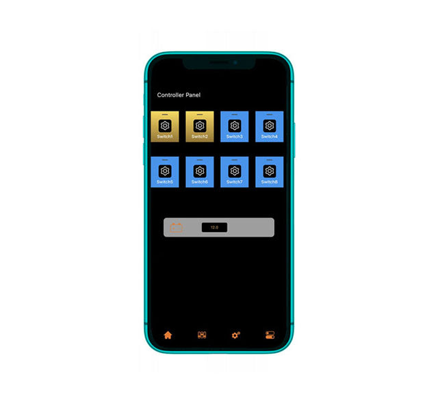 Acumen Box with 8-Gang in-Car Power Solid-State Switch Control