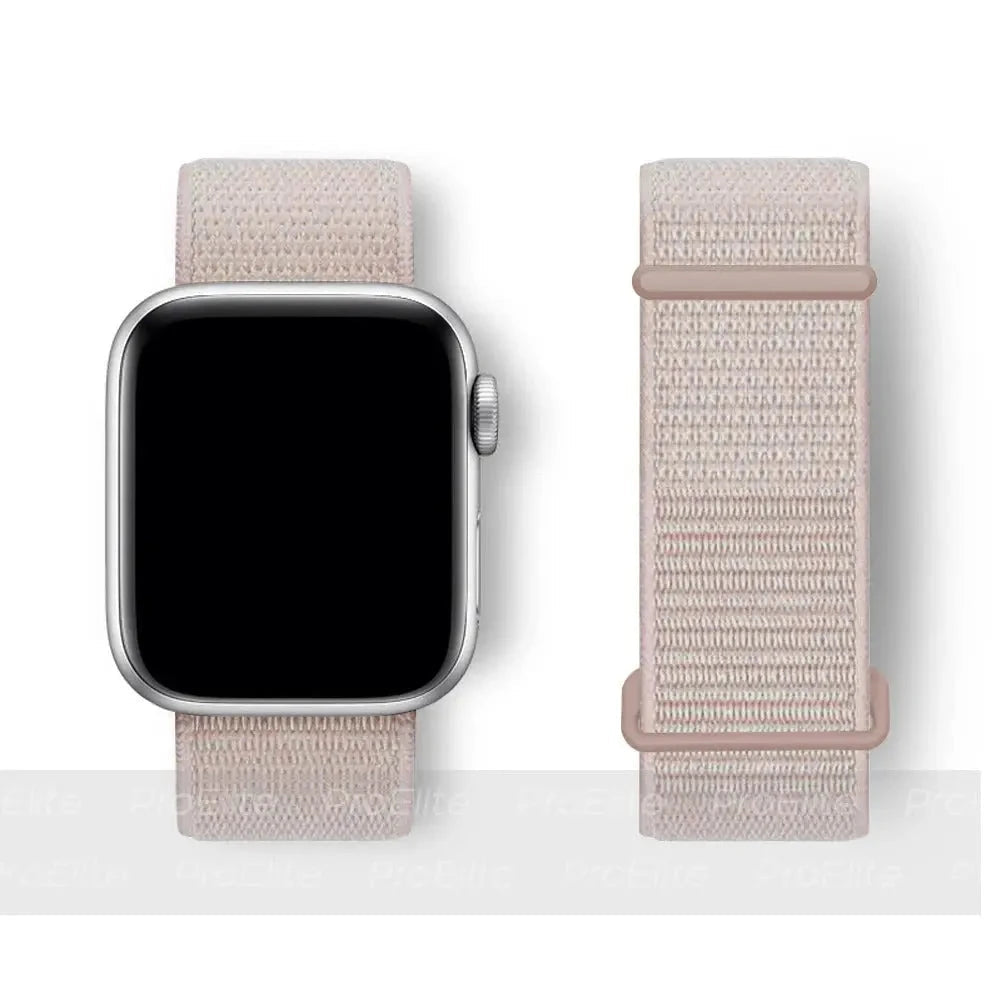 Band For Apple Watch bands Series 2 9 8 7 SE/6/5/4 Ultra 40MM 44MM 49MM Nylon Soft Breathable Strap