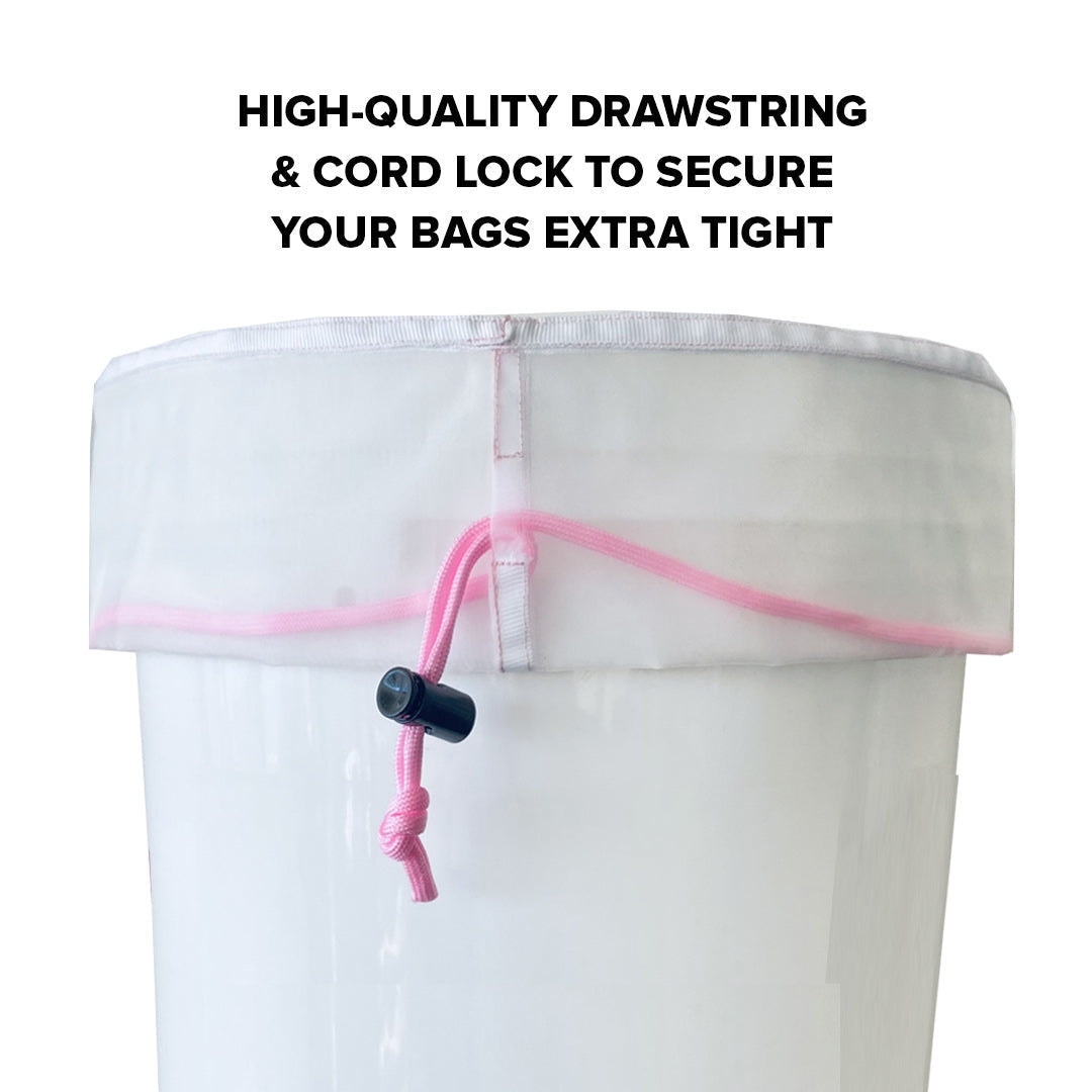20 GALLON ALL MESH BUBBLE WASH BAGS 8-PACK