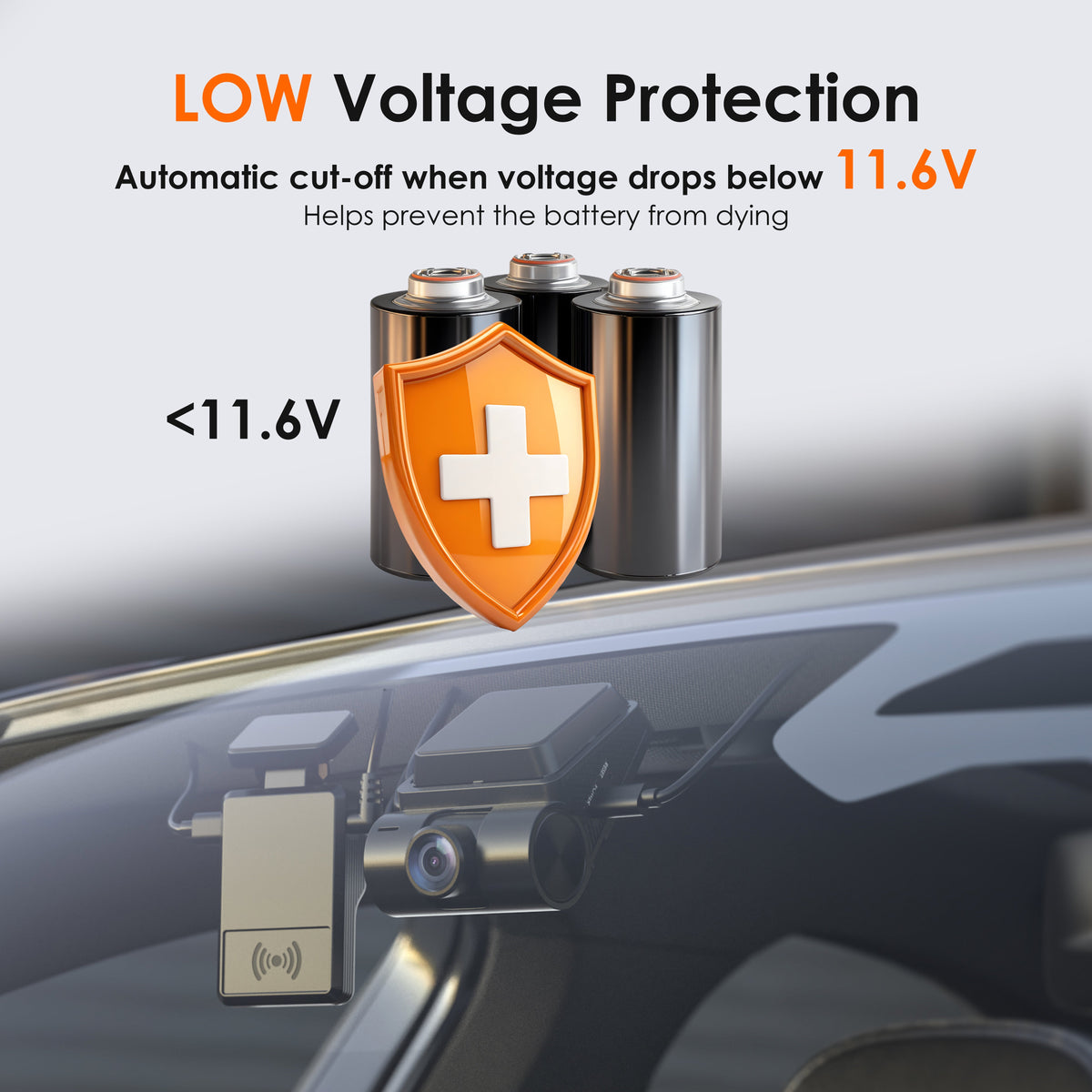 Rexing Smart Hardwire Kit with 360° Motion Detection