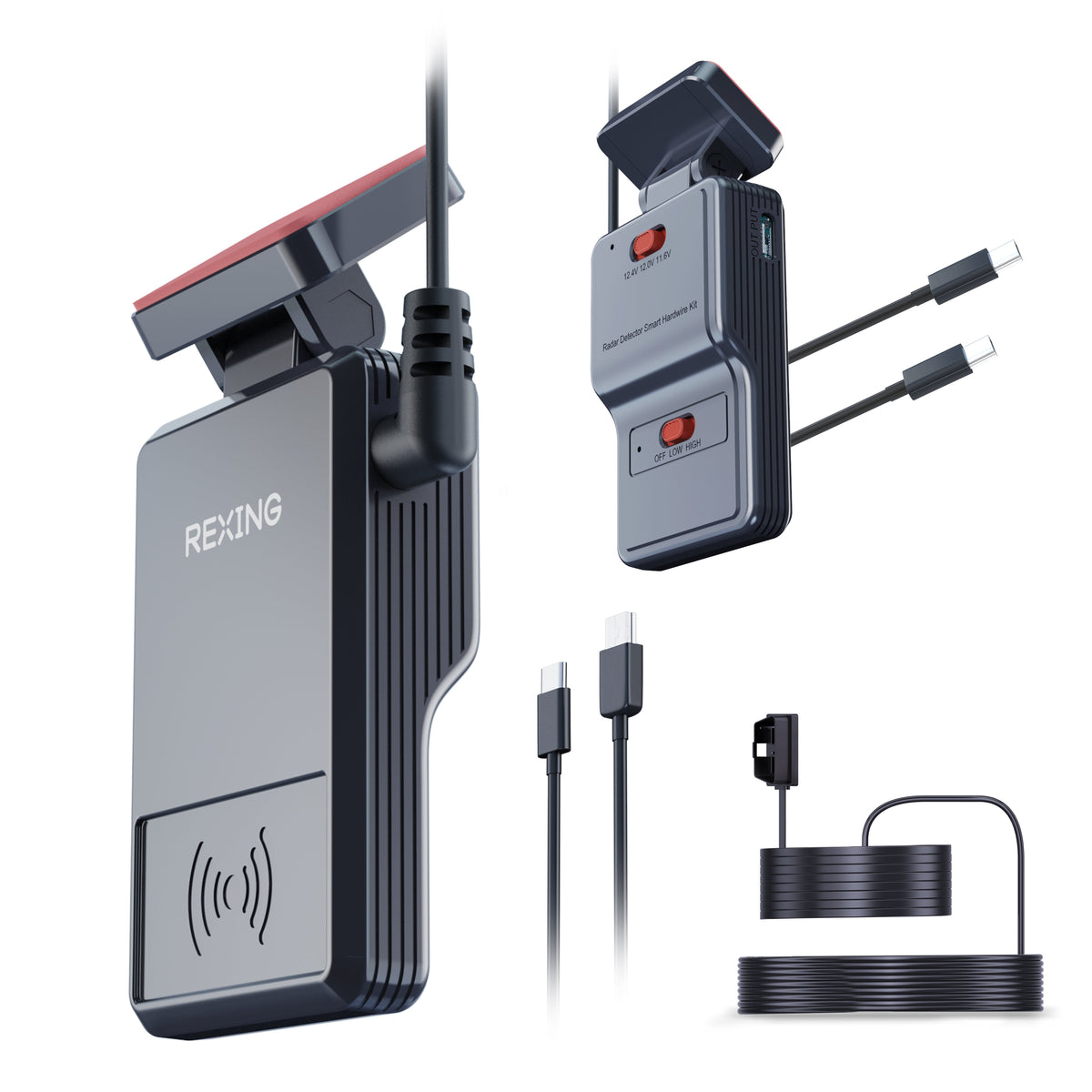 Rexing Smart Hardwire Kit with 360° Motion Detection