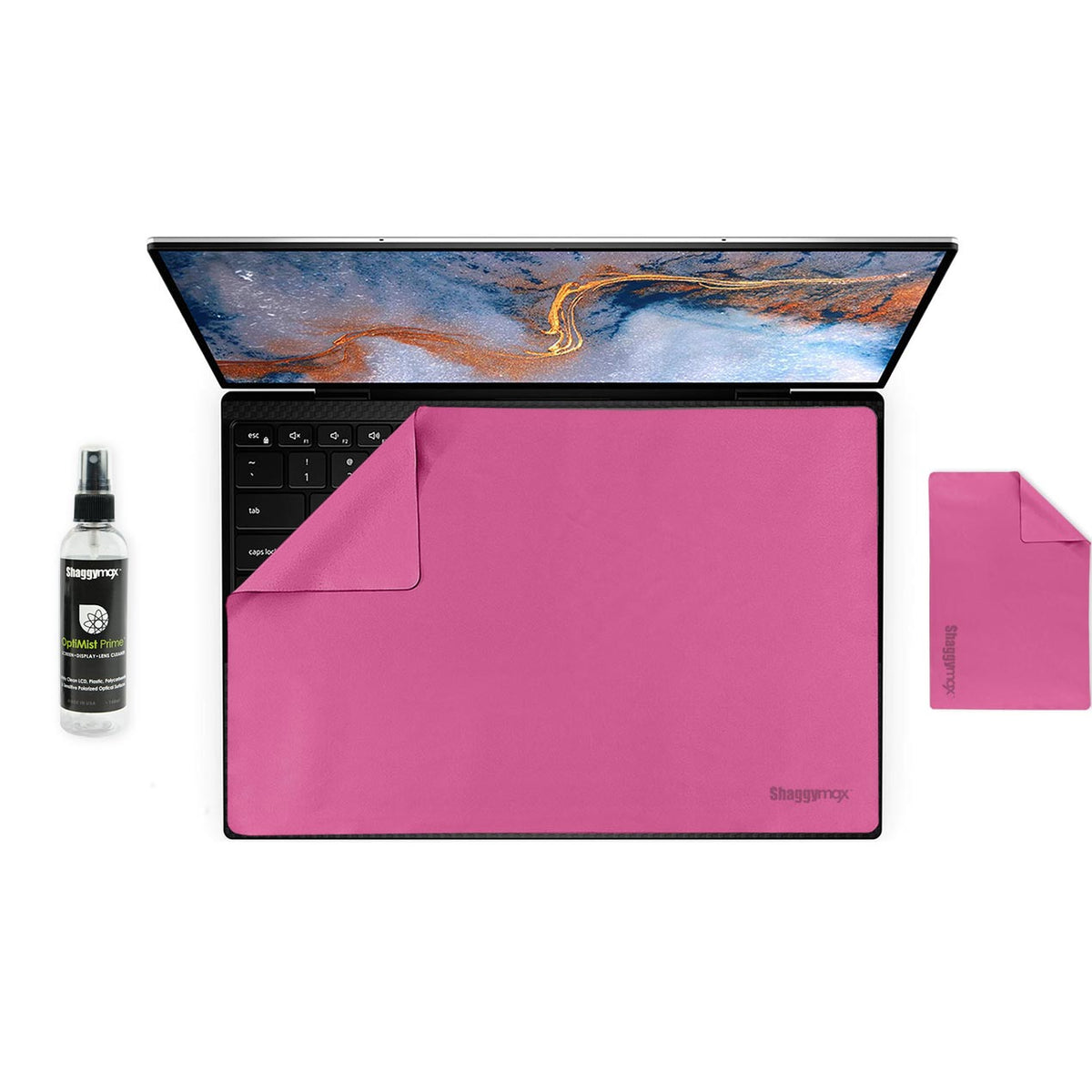 13" Laptop Screen Protector Keyboard Cover Microfiber & Cleaning Kit UnderWare Pac