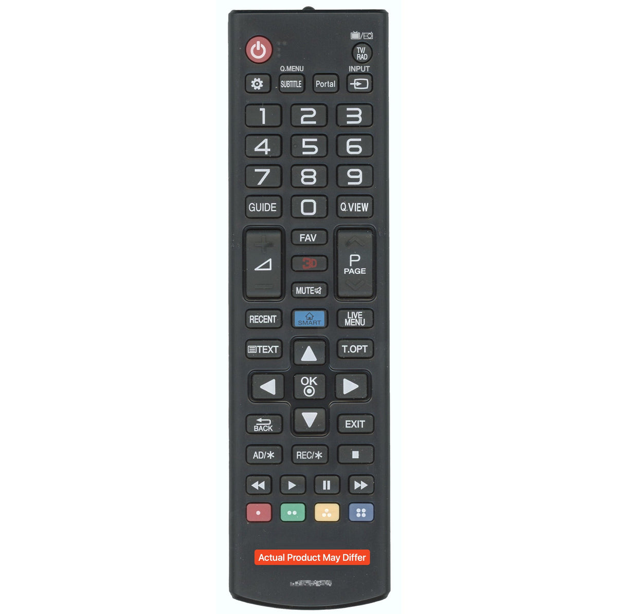 LG AKB72914059 TV Remote Control