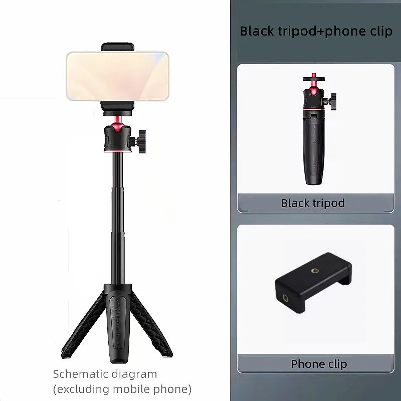 FGCLSY Extension Pole Tripod, Mini Selfie Stick Tripod Stand Handle Grip