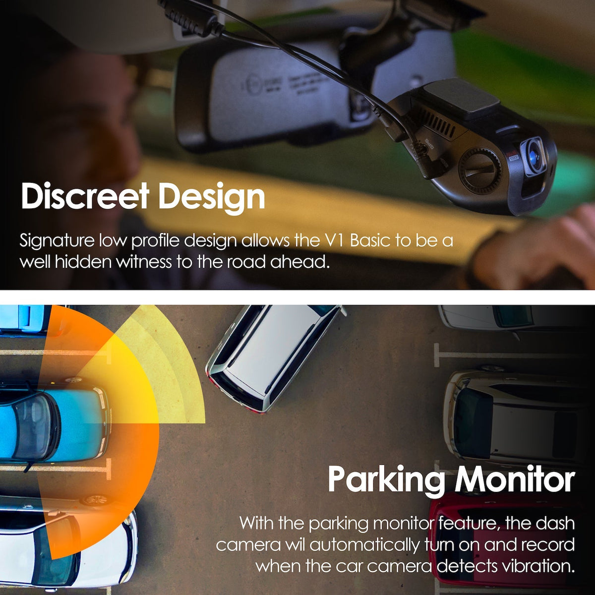 Rexing V1 FHD 1080p Dash Cam (Open Box)