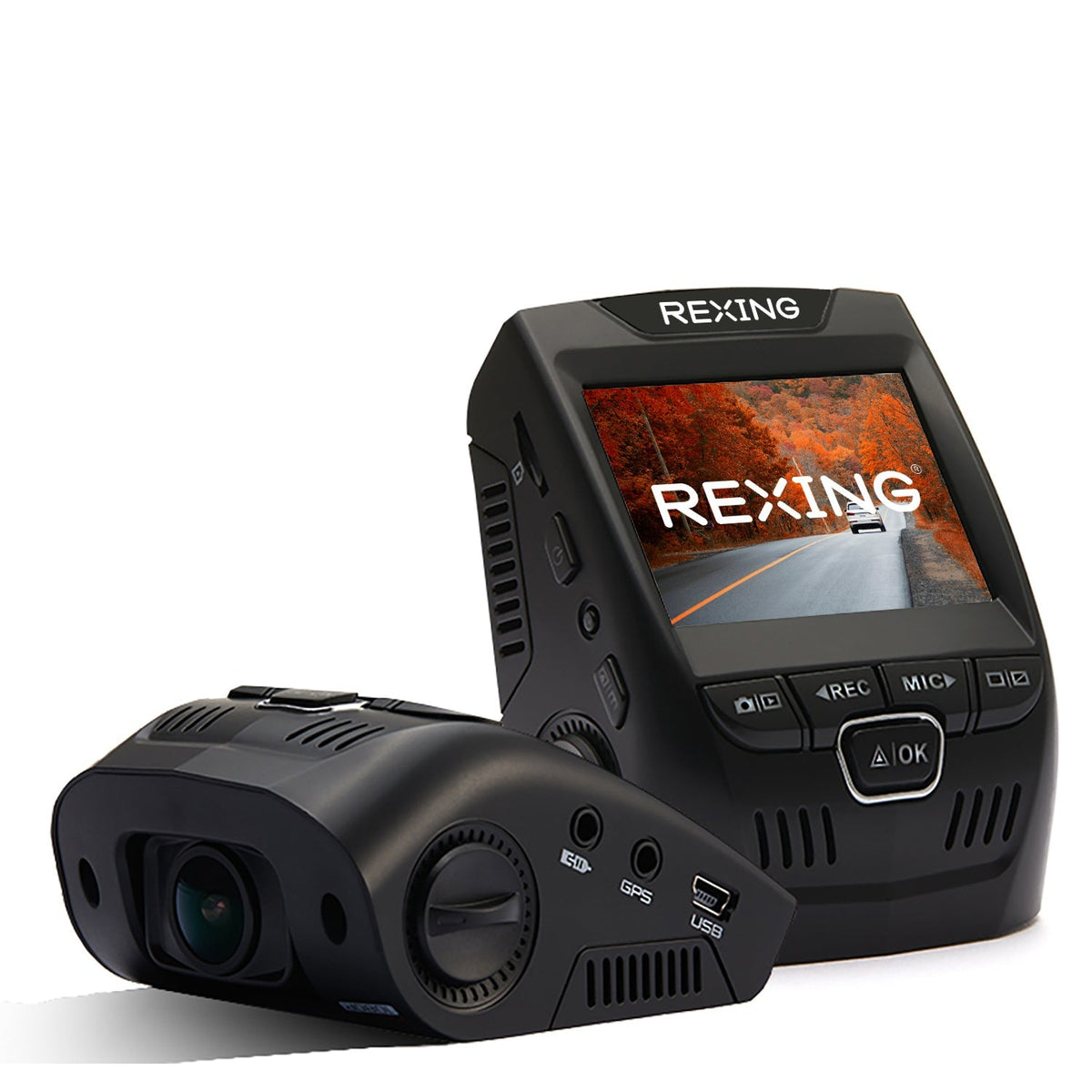 Rexing V1 FHD 1080p Dash Cam (Open Box)