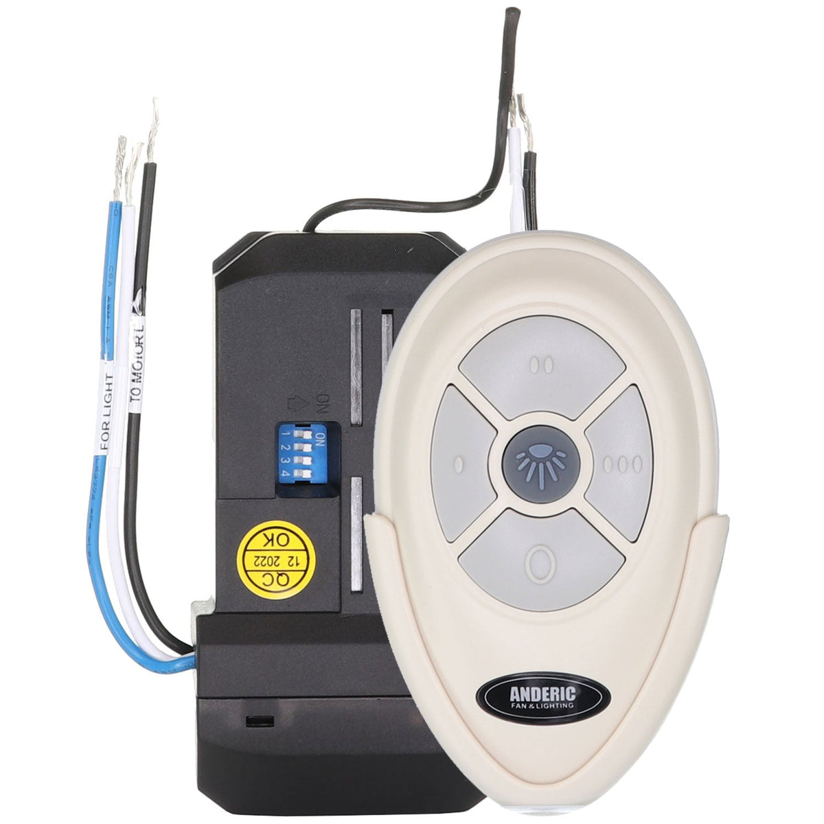 Substitute for Harbor Breeze UC7067RYL Ceiling Fan Receiver [FAN35T-UC7067FMRX-KIT]