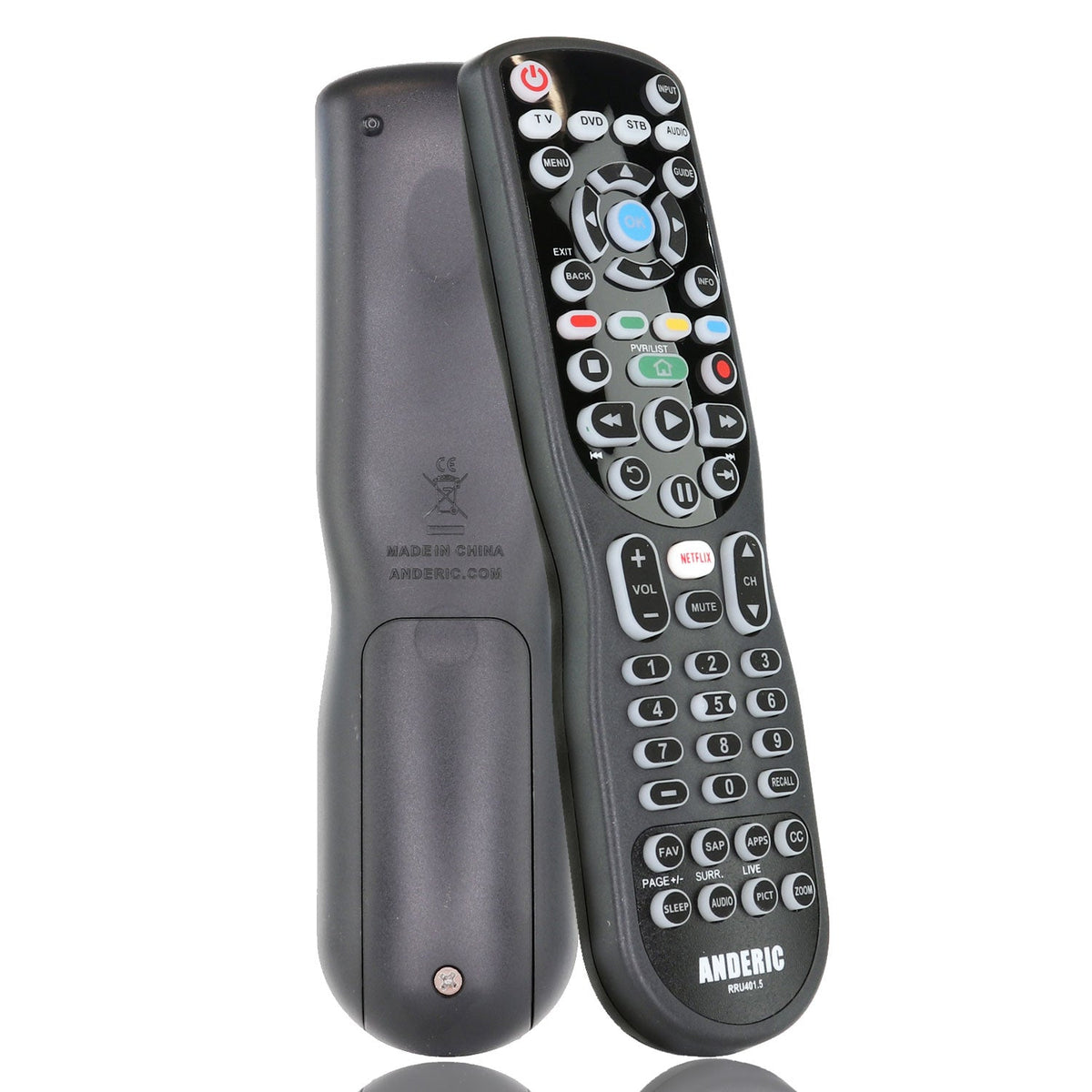 Substitute for GE 27985 4-Device Universal Remote Control [RRU401]
