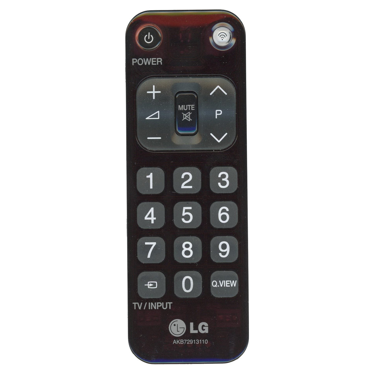 LG AKB72913110 Multiple Bed Healthcare TV Remote Control