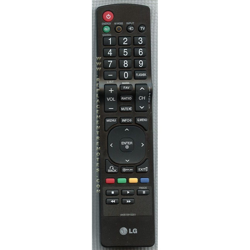LG AKB72915201 TV Remote Control