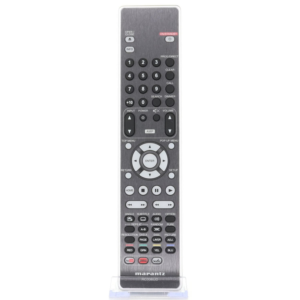 Marantz RC006UD Super Audio CD / Blu-ray Disc Player Remote Control - 30701009700AS