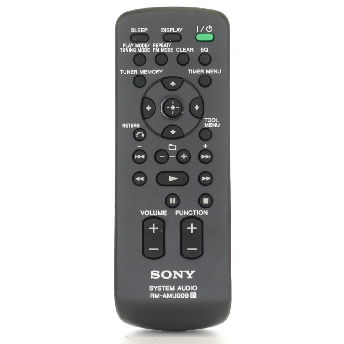 Sony RM-AMU009 Micro HiFi Component System Audio Remote Control - A1438479A - RMAMU009