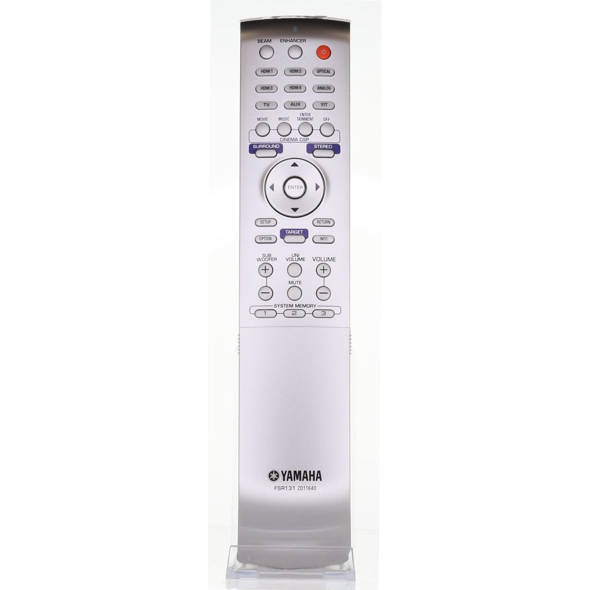Yamaha FSR131 Sound Bar Remote Control - ZD116400